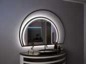 Зеркало с подсветкой в дизайнерской раме Miralls Pavia Plus